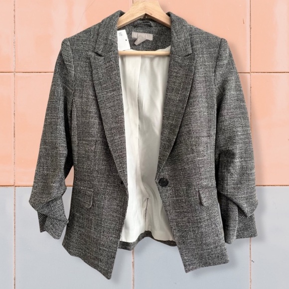 H&M Plaid Blazer - Picture 2 of 7